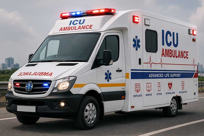 ICU Ambulance Service in Mumbai