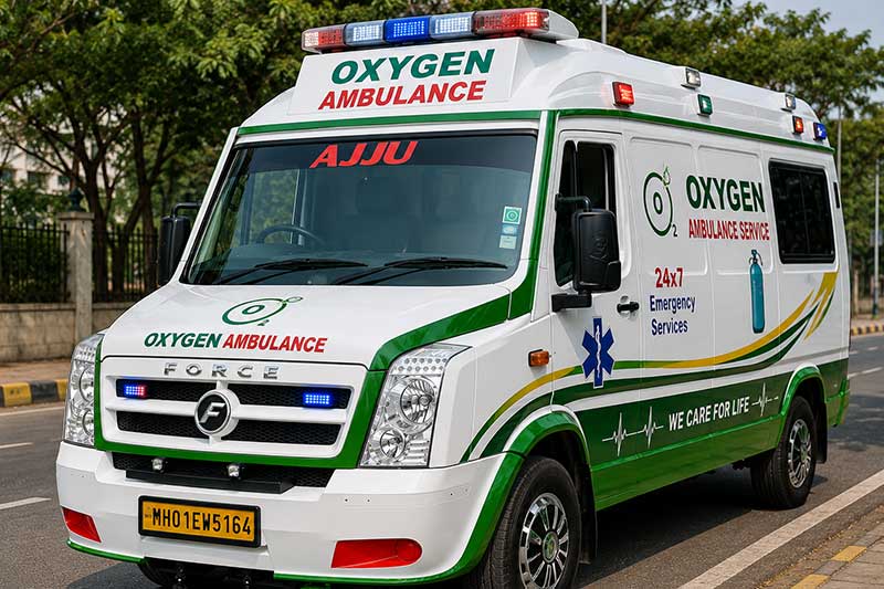 Oxygen System Ambulance Service in Mumbai